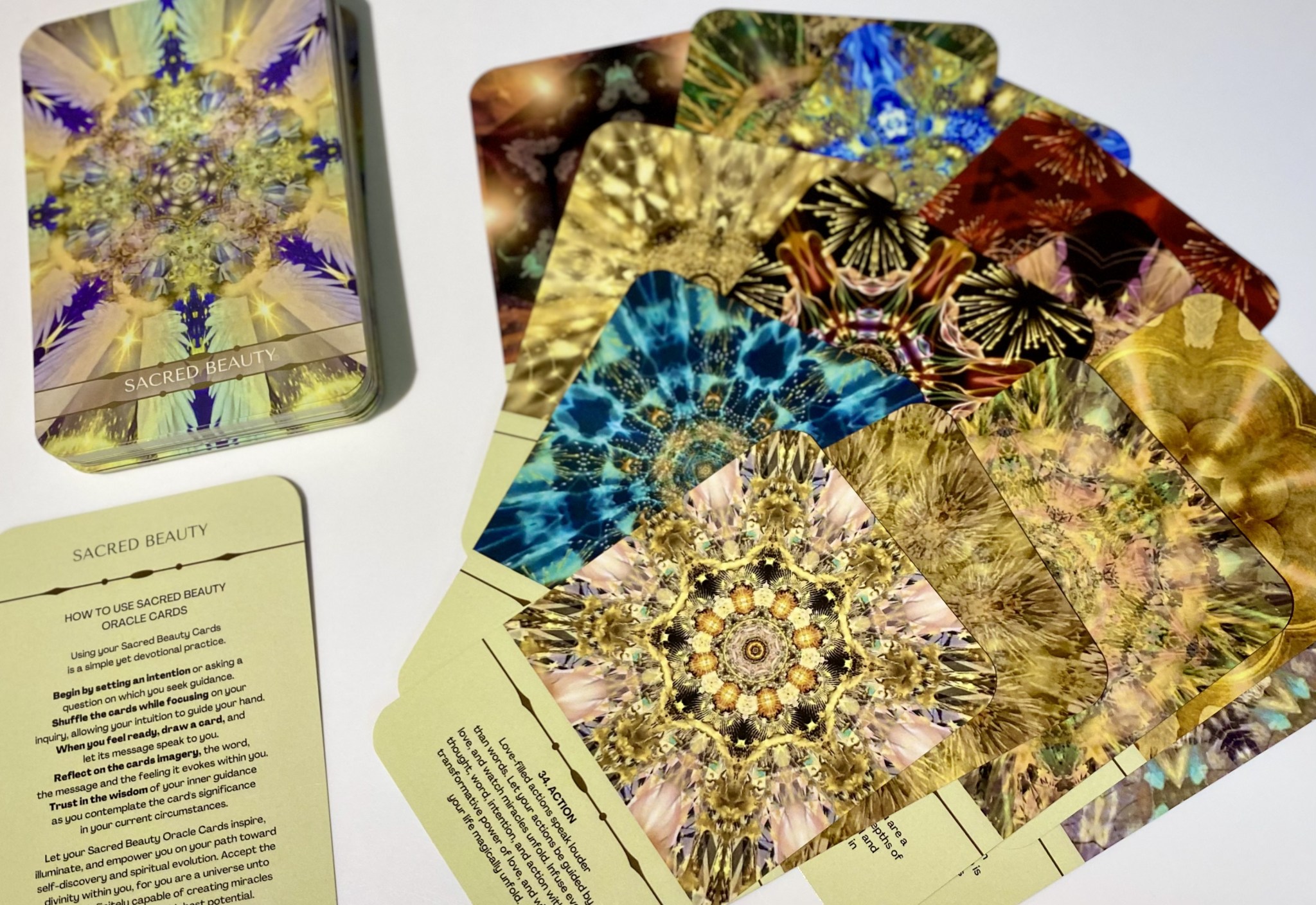 Sacred Beauty | Oracle Cards – ELIZABETH ELLAMES